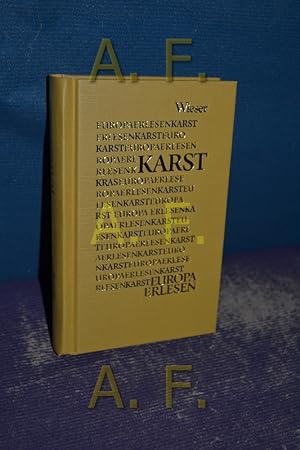 Image du vendeur pour Karst Europa erlesen mis en vente par Antiquarische Fundgrube e.U.