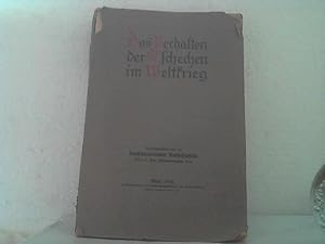 Das Verhalten der Tschechen im Weltkrieg. - Die Anfrage der Abg. Dr. Schürff, Goll, Hartl, Knirsc...