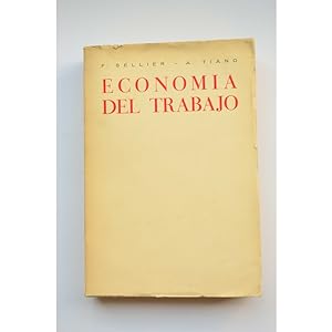 Image du vendeur pour Economa del trabajo mis en vente par LIBRERA SOLAR DEL BRUTO