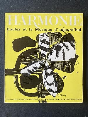 HARMONIE-N°61-NOVEMBRE 1970