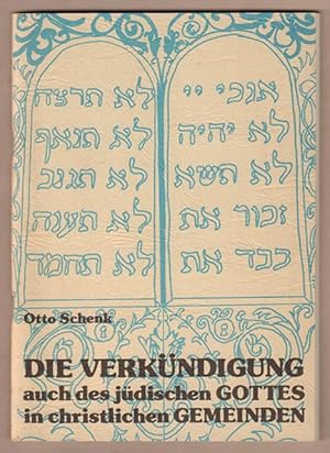 Bild des Verkufers fr Die Verkndigung auch des jdischen Gottes in christlichen Gemeinden. zum Verkauf von Antiquariat Neue Kritik