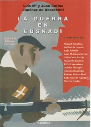 Imagen del vendedor de La guerra en Euskadi a la venta por Librera Cajn Desastre