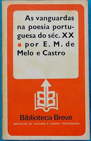 Seller image for As vanguardas na poesia portuguesa do s?. XX for sale by AdLib[[er]]