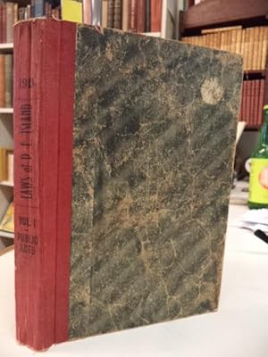 The Acts of the General Assembly of Prince Edward Island. 1913 Volume 1: Public Acts [incl. The O...