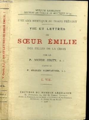Imagen del vendedor de VIE ET LETTRES DE SOEUR EMILIE a la venta por Le-Livre