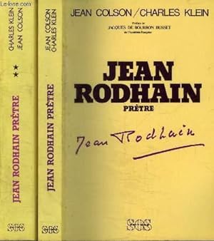 Bild des Verkufers fr JEAN RODHAN PRETRE - TOME 1 ET 2 EN 2 VOLUMES zum Verkauf von Le-Livre