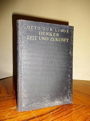 Seller image for Denken, Zeit und Zukunft (= Gesammelte Werke, 1. Abteilung: Gesammelte Gedichte, Band 9/10). for sale by Antiquariat Seibold