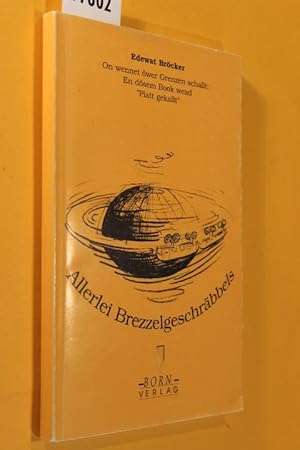 Bild des Verkufers fr Allerlei Brezzelgeschrbbels zum Verkauf von Antiquariat Tintentraum