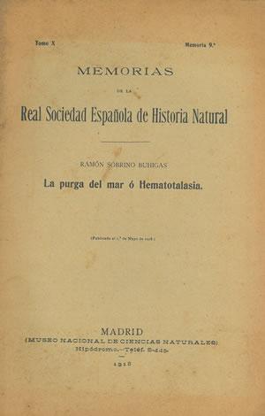 Seller image for LA PURGA DEL MAR O HEMATOTALASIA. for sale by Librera Anticuaria Galgo