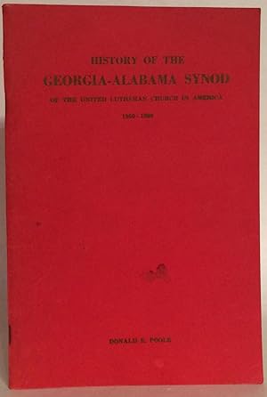 History of the Georgia-Alabama Synod of the United Lutheran Church in America, 1860-1960.