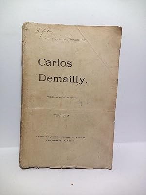 Seller image for Carlos Demailly for sale by Librera Miguel Miranda