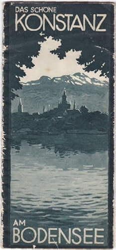 Bild des Verkufers fr am Bodensee und Rhein. Faltprospekt mit vielen Abbildungen, in der Mitte gefaltet. zum Verkauf von Antiquariat Heinz Tessin