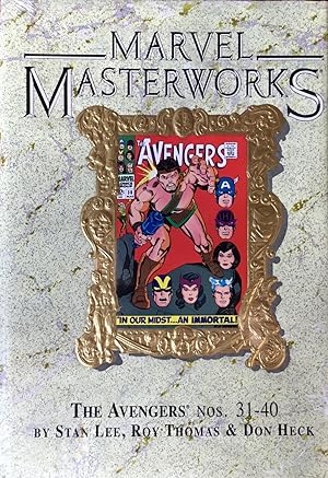 Imagen del vendedor de MARVEL MASTERWORKS Vol. 38 (Hardcover Limited Edition - Gold Foil Variant) : The AVENGERS Nos. 31-40 a la venta por OUTSIDER ENTERPRISES