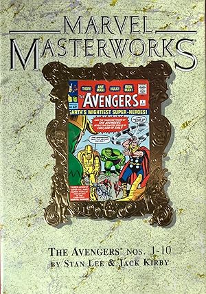 Seller image for MARVEL MASTERWORKS Vol. 4 (Hardcover Limited Edition - Gold Foil Variant - 380 Copies) - The AVENGERS Nos. 1-10 for sale by OUTSIDER ENTERPRISES