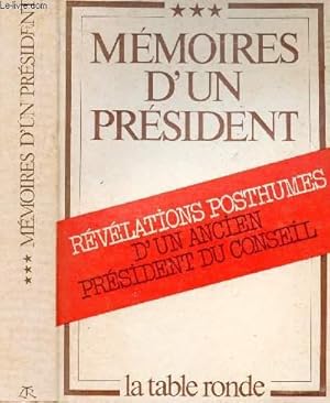Seller image for MEMOIRES D'UN PRESIDENT for sale by Le-Livre