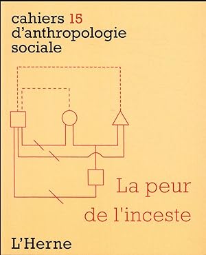 Cahiers d'anthropologie sociale Tome 15 : la peur de l'inceste