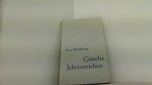 Bild des Verkufers fr Gische Jahreszeichen. zum Verkauf von Antiquariat Uwe Berg