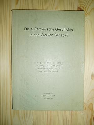 Die ausserrömische Geschichte in den Werken Senecas