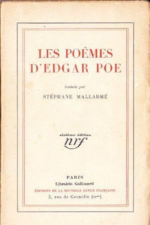 Image du vendeur pour Les pomes d'edgar poe traduit par stphane mallarm mis en vente par JLG_livres anciens et modernes