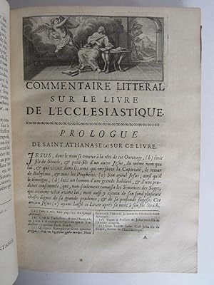 L'ecclesiastique. Commentaire litteral sur tous les livres de l'Ancien et du Nouveau Testament