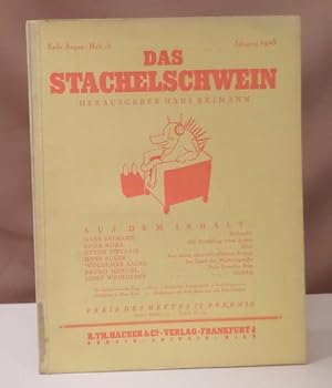 Imagen del vendedor de Das Stachelschwein. Jahrgang 1925, Heft 15. a la venta por Dieter Eckert