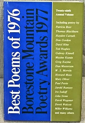 Bild des Verkufers fr Borestone Mountain Poetry Awards 1977, Best Poems of 1976 zum Verkauf von My Book Heaven