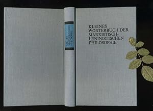 Immagine del venditore per Kleines Wrterbuch der Marxistisch-Leninistischen Philosophie . venduto da Umbras Kuriosittenkabinett