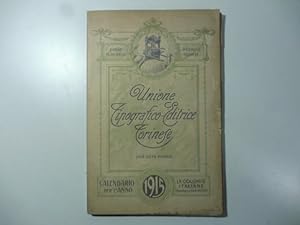 Unione Tipografico - Editrice Torinese. Calendario per l'anno 1915
