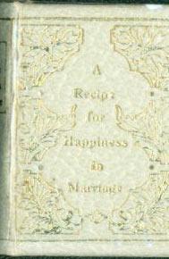 Seller image for A Recipe for Happiness in Marriage. 1987. for sale by Wittenborn Art Books