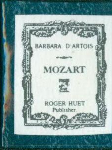 Seller image for Mozart. for sale by Wittenborn Art Books