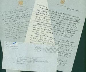 MS Letter by Thomas O'Day to Catherine O'Day, July 31, 1944. RE: Catherine O'Day's upcoming weddi...