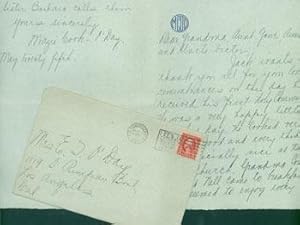 MS Letter by Mazie Cook O'Day to various members of the O'Day Family in Los Angeles, May 25, 1923...