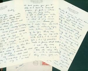 MS Letter by John O'Day to Mazie O'Day & family, Sept 1, 1943.