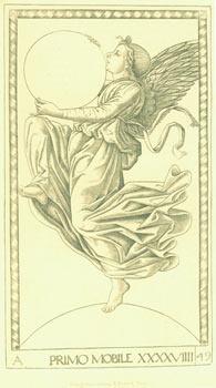 Bild des Verkufers fr Primo Mobile XXXXVIIII. Heliogravure et imp. A. Durand Paris. 1870 Amand Durand Print of Card 49 of 15th Century Mantegna Tarocchi or Tarot Card. zum Verkauf von Wittenborn Art Books