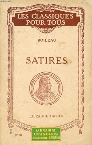 Bild des Verkufers fr SATIRES (Les Classiques Pour Tous) zum Verkauf von Le-Livre