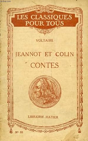 Seller image for JEANNOT ET COLIN (Les Classiques Pour Tous) for sale by Le-Livre