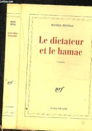 Bild des Verkufers fr LE DICTATEUR ET LE HAMAC zum Verkauf von Le-Livre