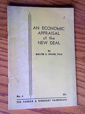 An economic Appraisal of the New Deal