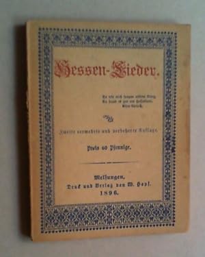 Seller image for Hessen-Lieder. 2., vermehrte und verbeerte Auflage. for sale by Antiquariat Sander