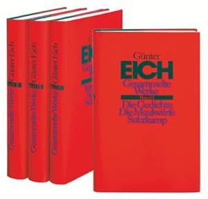 Bild des Verkufers fr Gesammelte Werke in vier Bnden. Revidierte Ausgabe, 4 Teile zum Verkauf von BuchWeltWeit Ludwig Meier e.K.