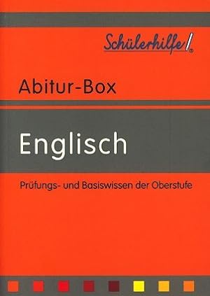 Bild des Verkufers fr Englisch - Prfungs- und Basiswissen (Schlerhilfe Abitur-Box) zum Verkauf von AMAHOFF- Bookstores