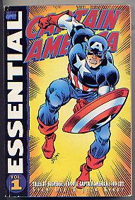 Seller image for ESSENTIAL CAPTAIN AMERICA VOLUME 1 for sale by TARPAULIN BOOKS AND COMICS
