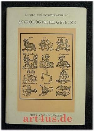 Bild des Verkufers fr Astrologische Gesetze. Astrologica ; 4 zum Verkauf von art4us - Antiquariat