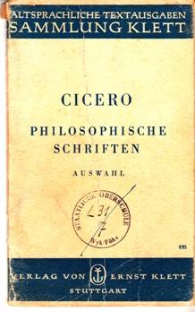 Seller image for Philosophische Schriften in Auswahl for sale by Buchversand Joachim Neumann