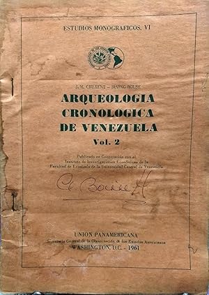 Imagen del vendedor de Arqueologa Cronolgica de Venezuela. Vol. 2. Estudios monogrficos, VI a la venta por Librera Monte Sarmiento
