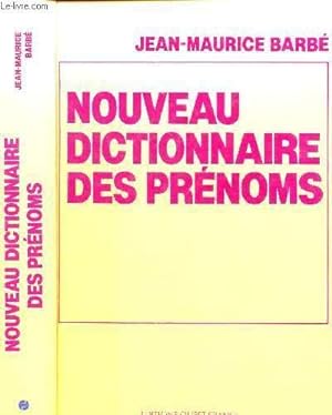 Bild des Verkufers fr NOUVEAU DICTIONNAIRE DES PRENOMS zum Verkauf von Le-Livre