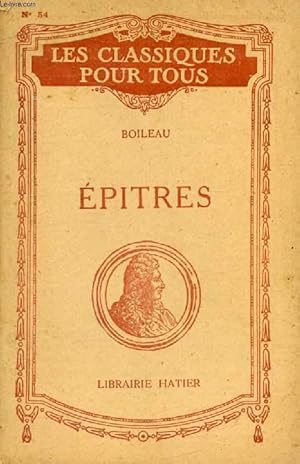 Image du vendeur pour EPITRES (Les Classiques Pour Tous) mis en vente par Le-Livre