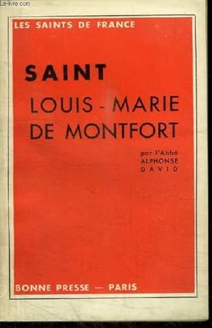 Seller image for SAINT LOUIS-MARIE DE MONTFORT for sale by Le-Livre