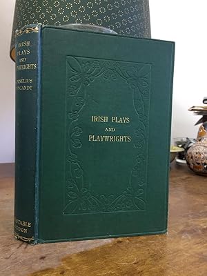 Bild des Verkufers fr Irish Plays and Playwrights. zum Verkauf von Temple Bar Bookshop