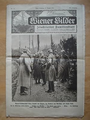 Wiener Bilder - Illustriertes Familienblatt - Sonntag, 15. August 1915
